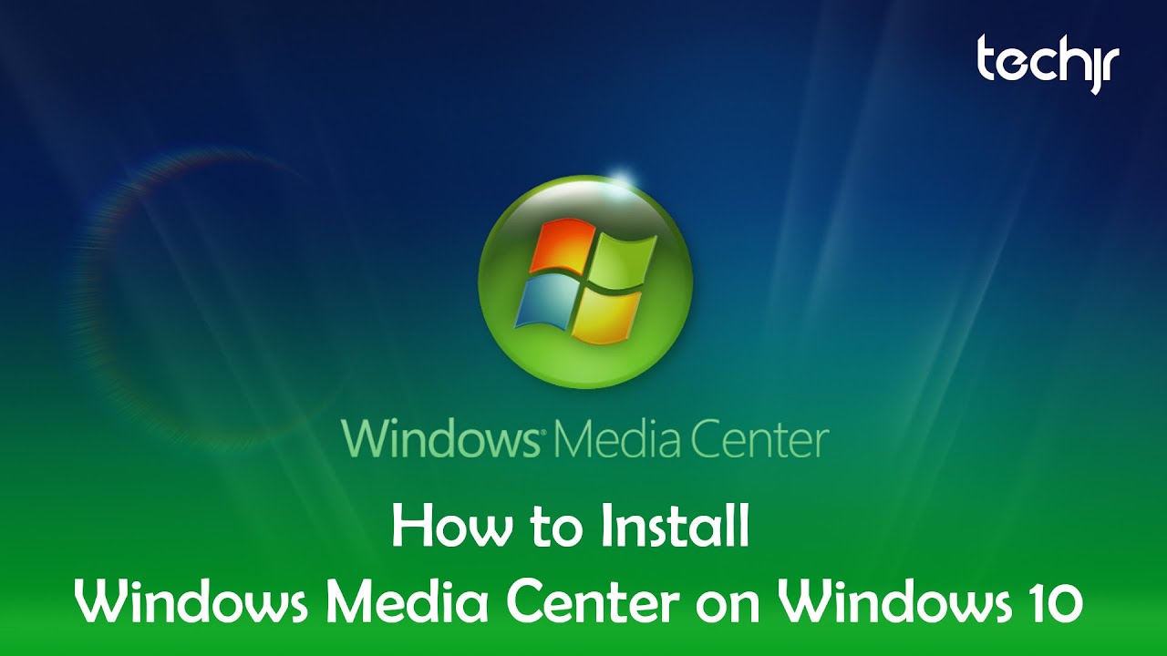 install windows media center